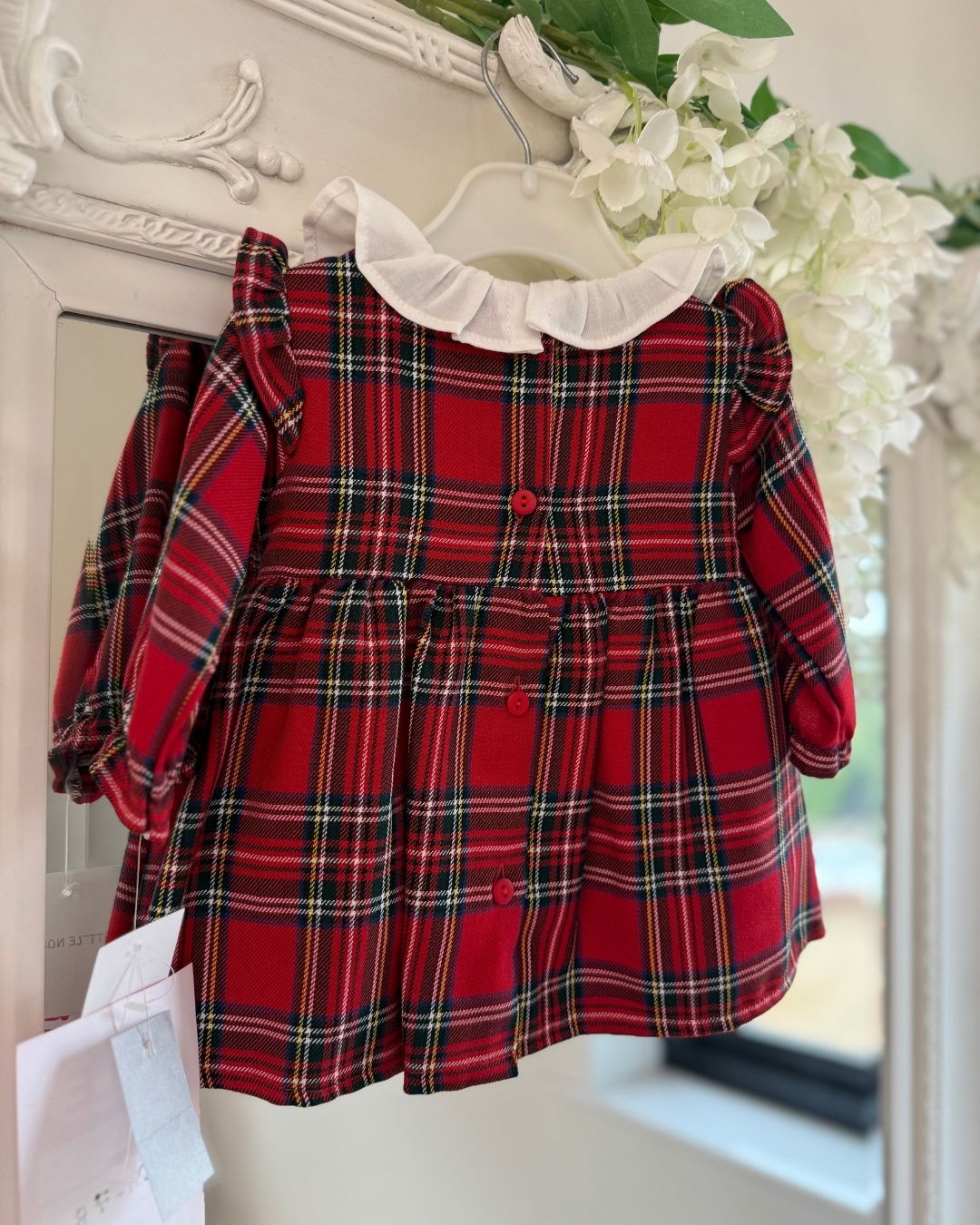 Little Nosh Tartan Dress