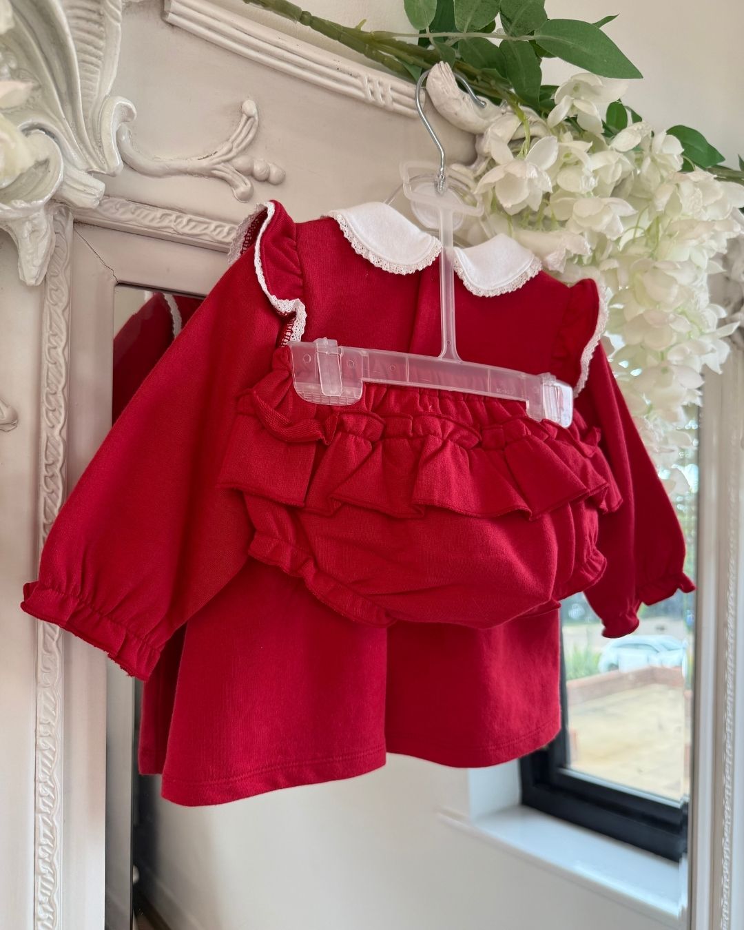 Amore Smocked Blouse & Jampant Set
