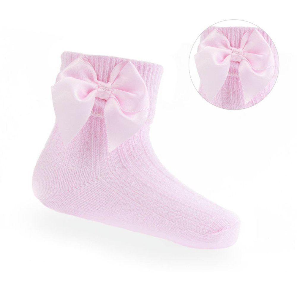 Soft Touch Ankle Bow Socks
