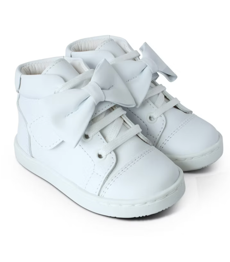 Tatiana High Top Bow Trainers