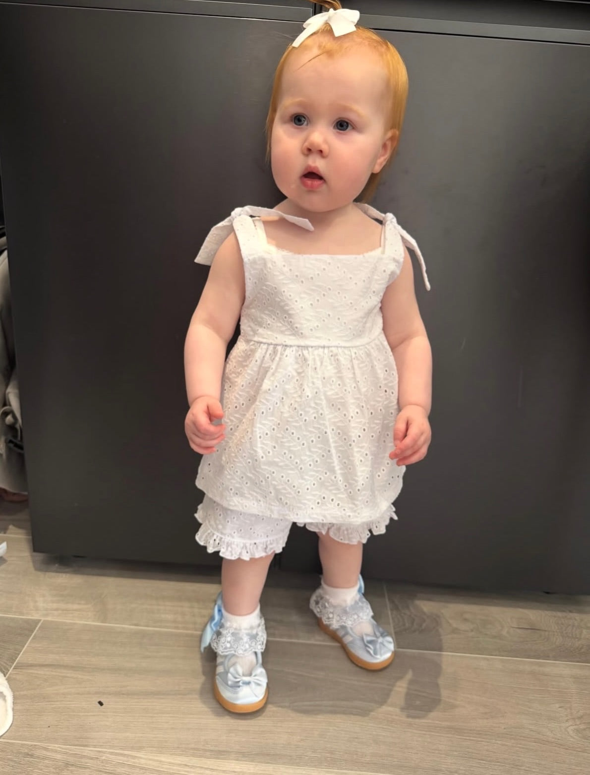 Rapife Serena White Short Set