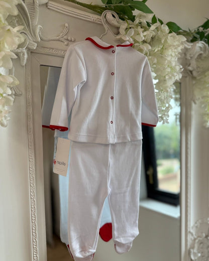 Rapife Red Trim Baby Set