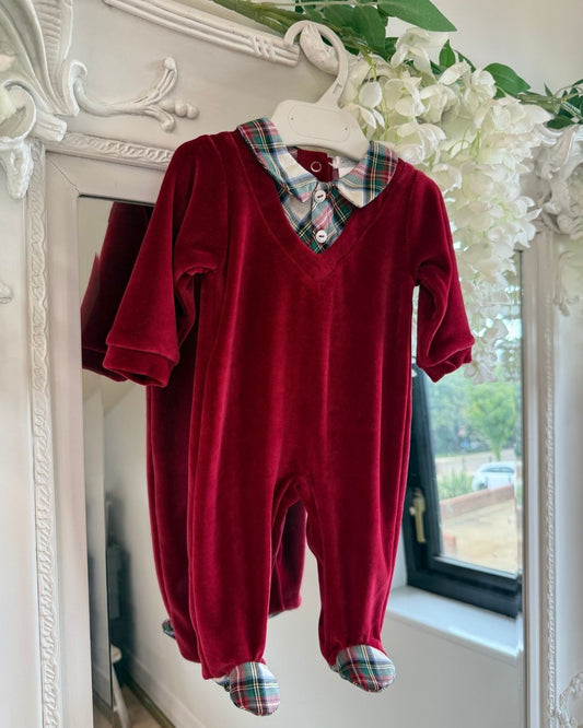 Deolinda Noel Boys Babygrow