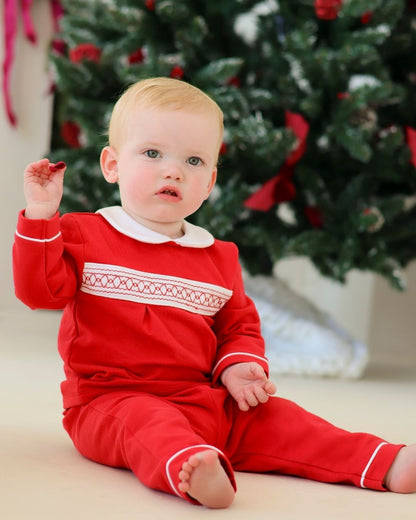 Amore Smocked Top & Trouser Sets