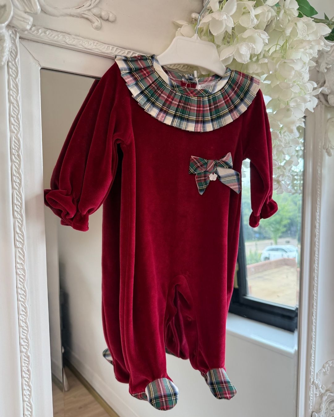 Deolinda Noel Girls Babygrow