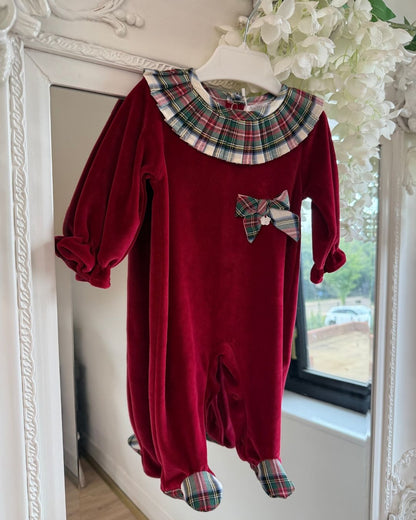 Deolinda Noel Girls Babygrow