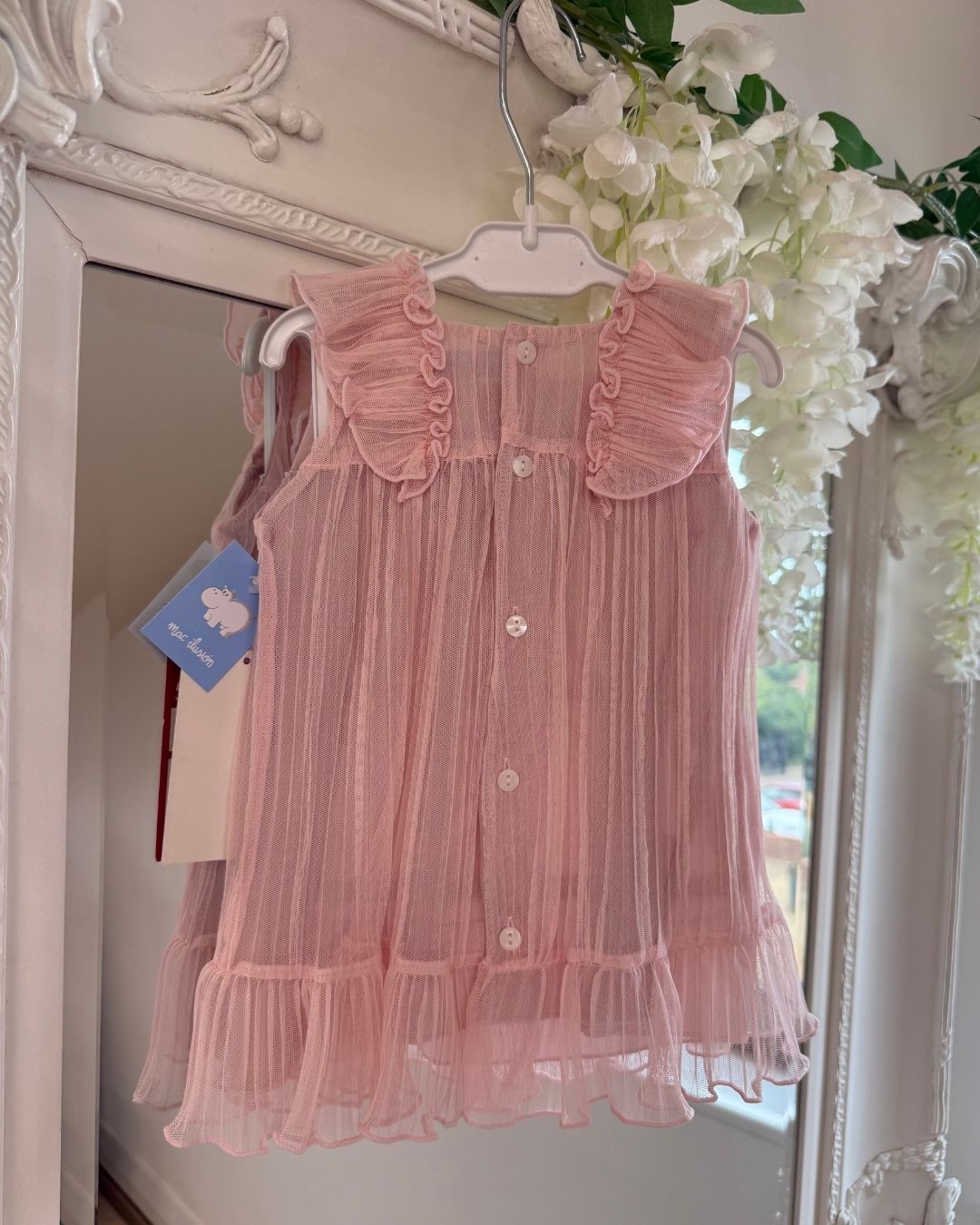 Mac Ilusion Curly Tulle Dress