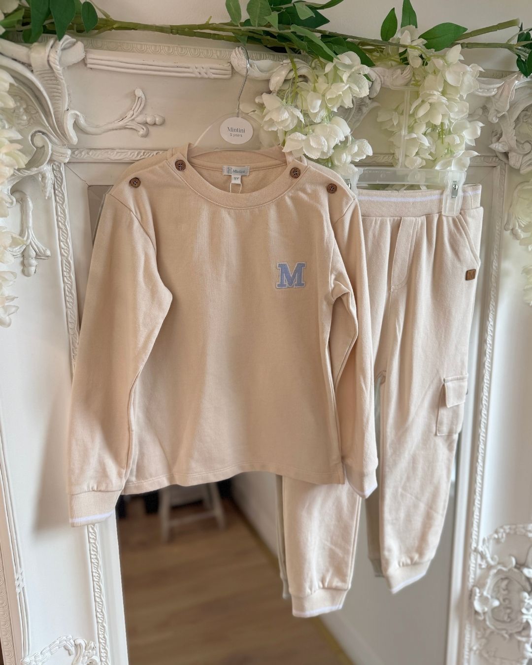 Mintini Sand Jogger & Jumper Set