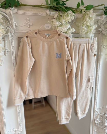 Mintini Sand Jogger & Jumper Set
