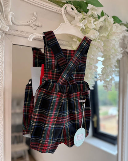 D.O.T Tartan Romper