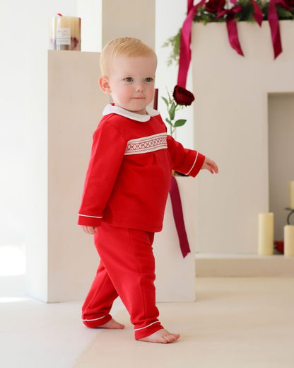 Amore Smocked Top & Trouser Sets