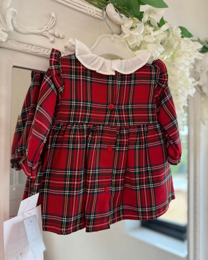 Little Nosh Tartan Dress