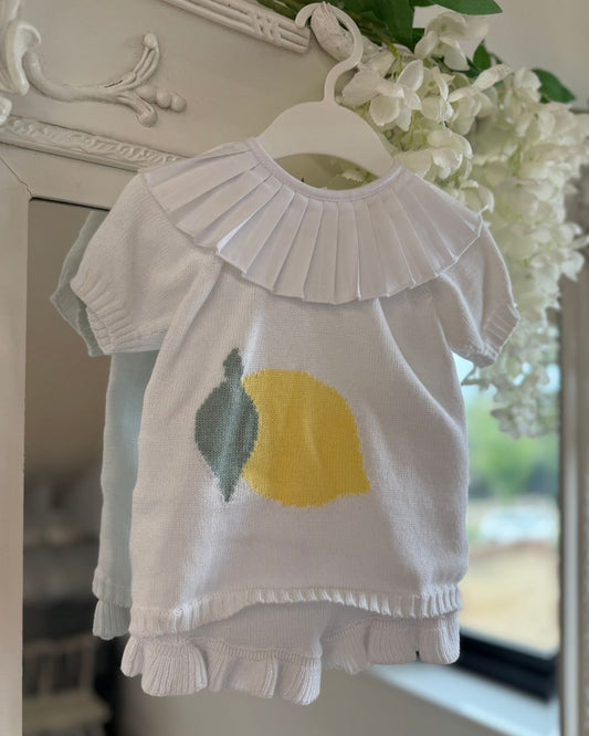 Babydif Lemon Short Set