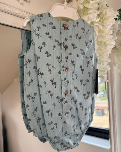 José Varón Palm Tree Romper