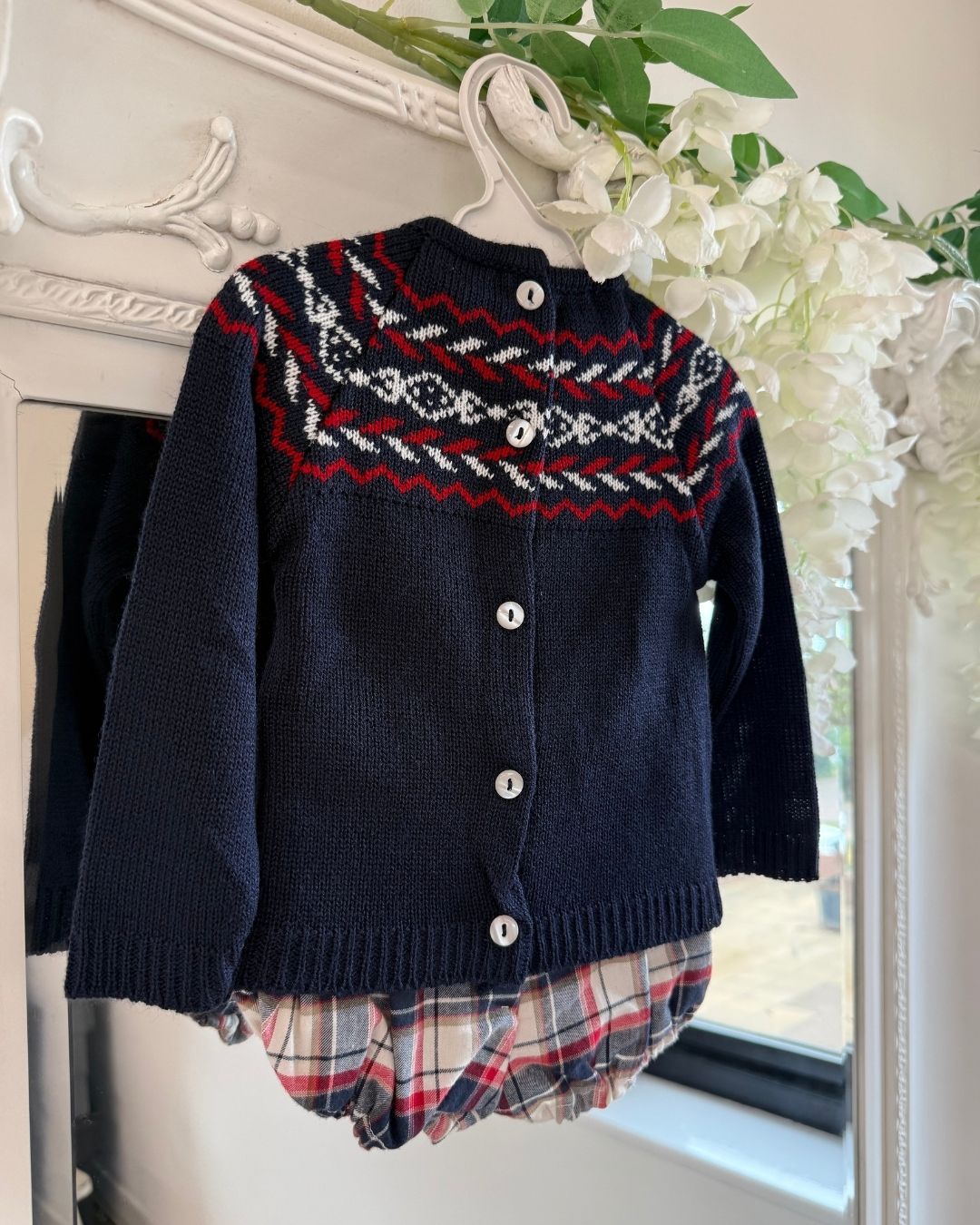 Alber Tartan Jumper Set