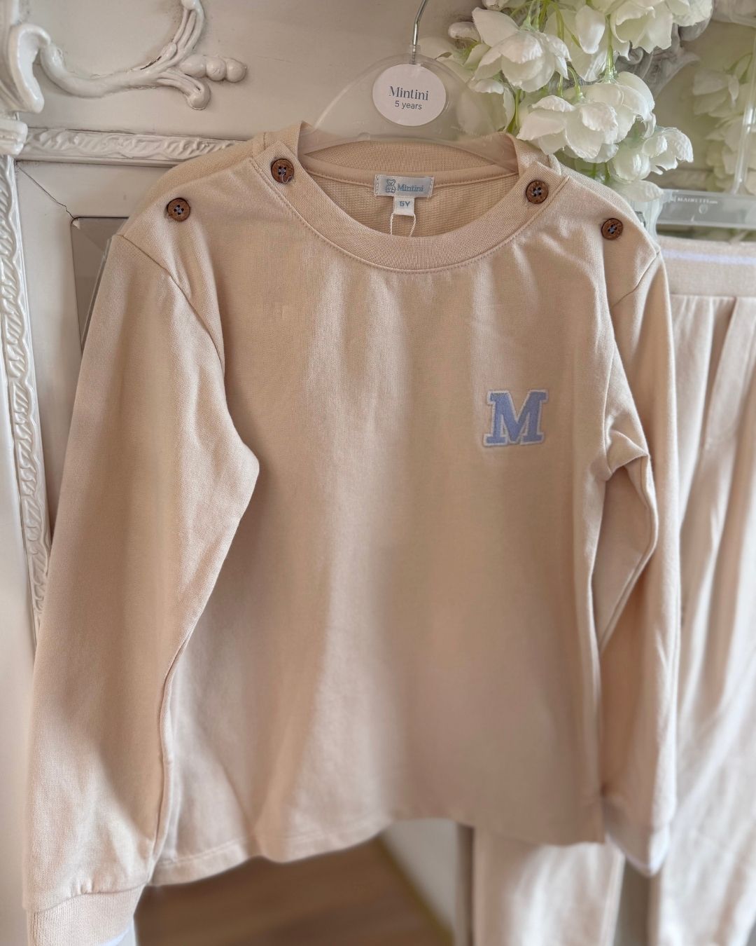 Mintini Sand Jogger & Jumper Set