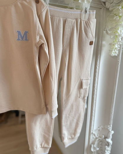 Mintini Sand Jogger & Jumper Set