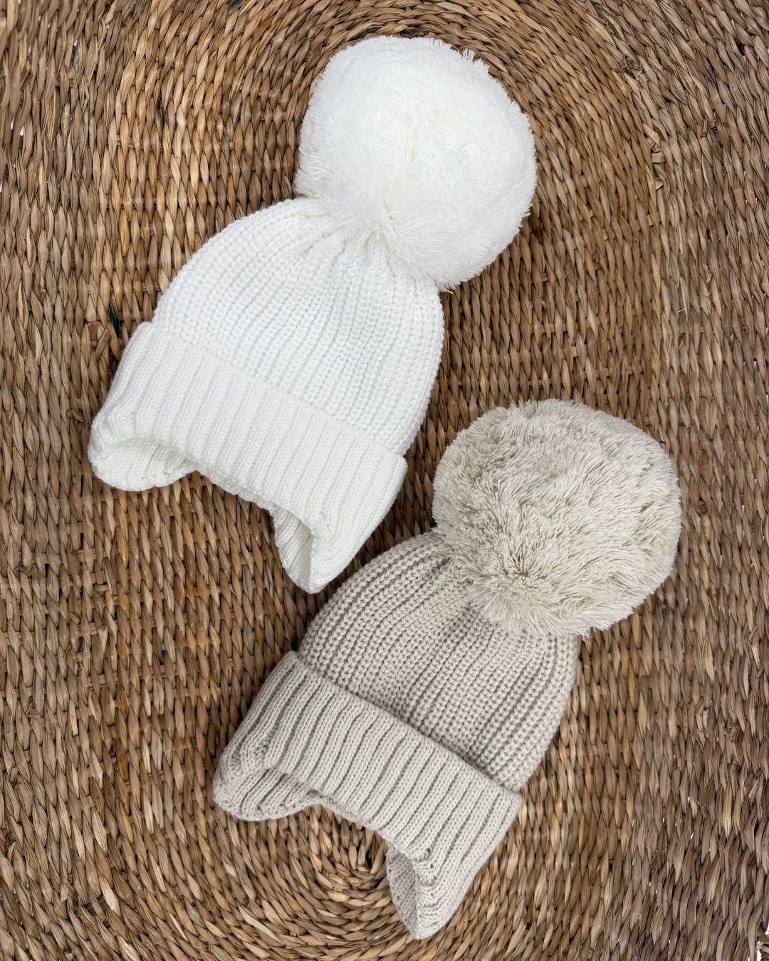 Little Nosh Large Pom Hats