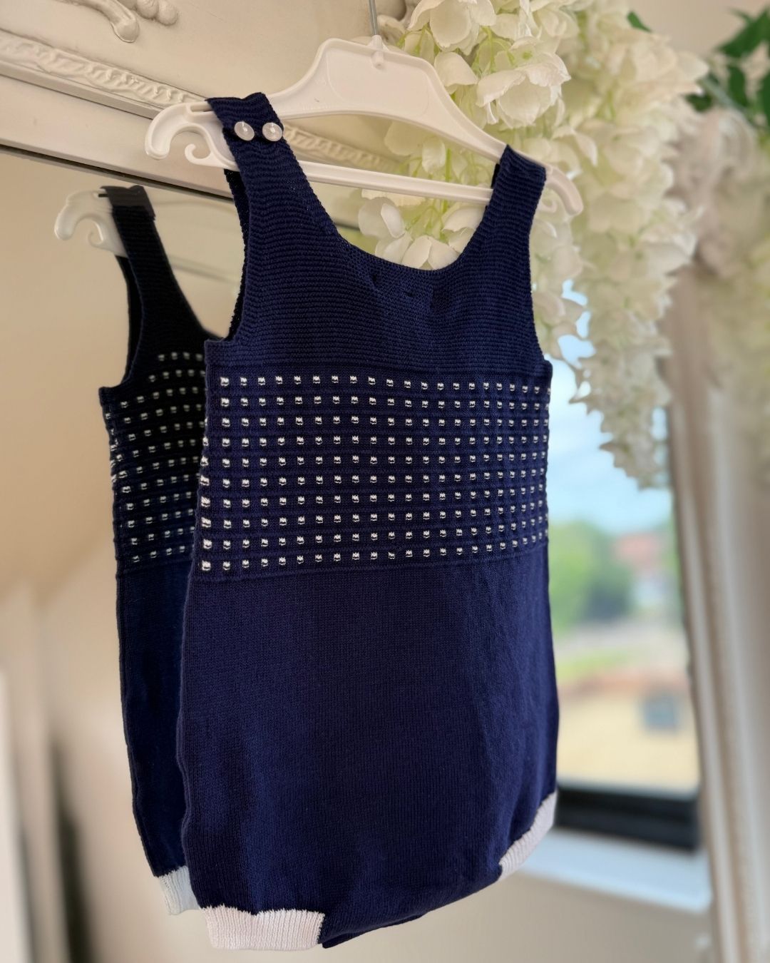 Babydif Navy Romper