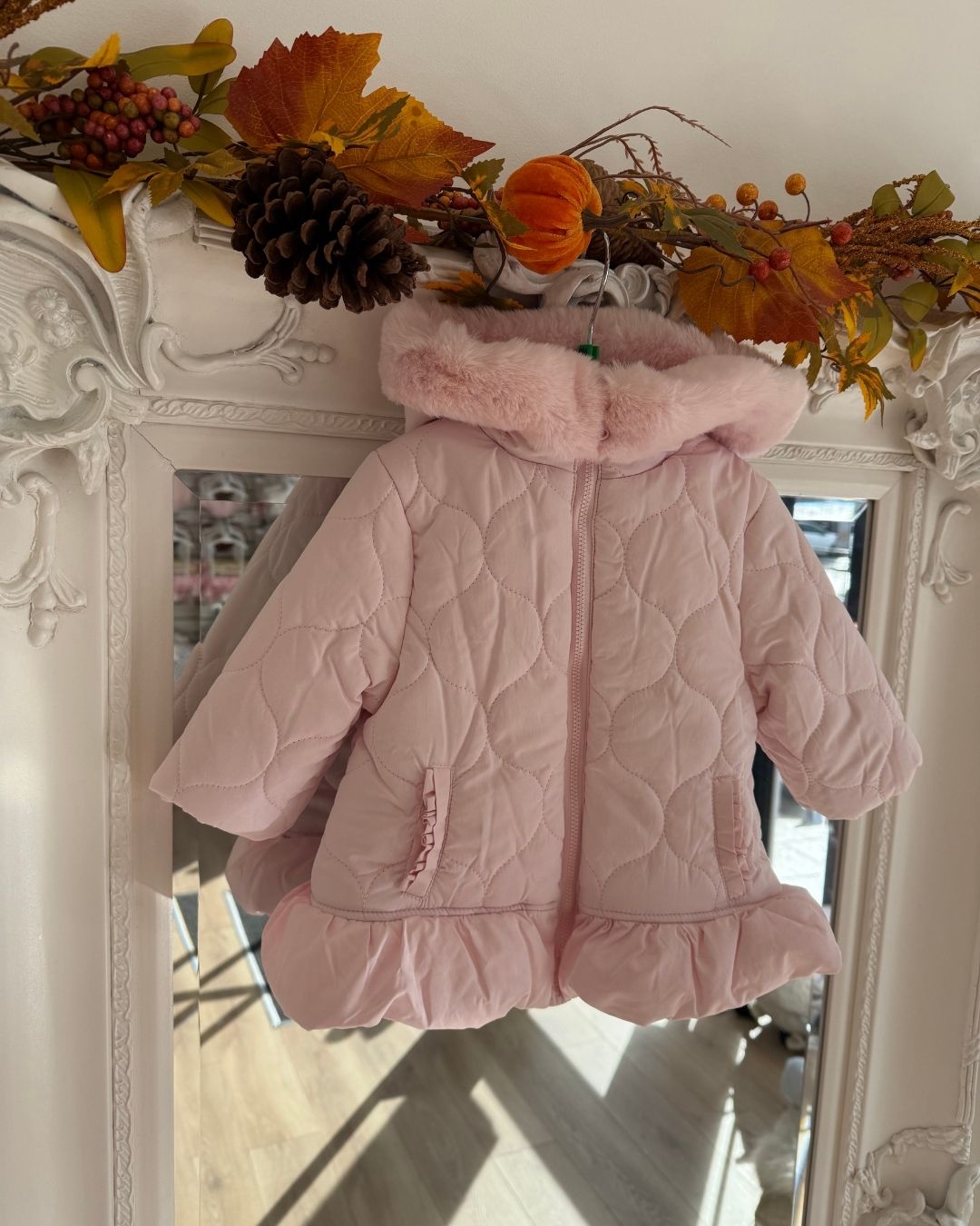 Tutto Piccolo Pink Wadded Coat