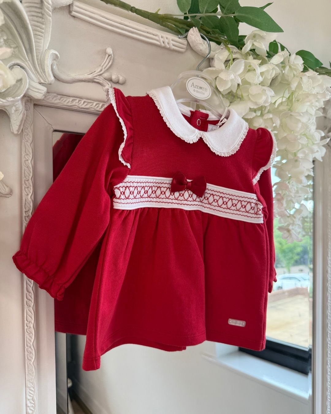 Amore Smocked Blouse & Jampant Set