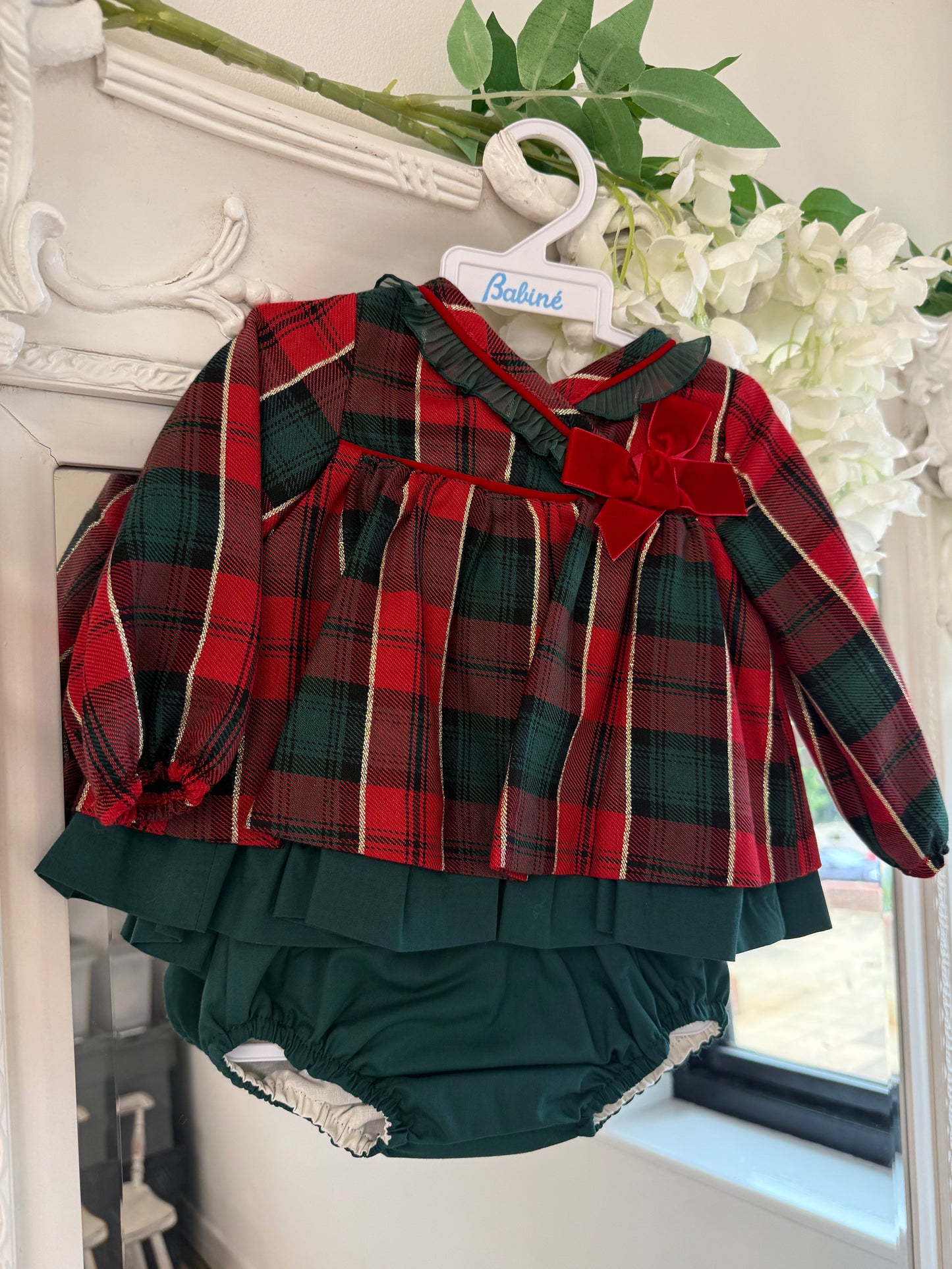 Babine Tartan Dress & Pants