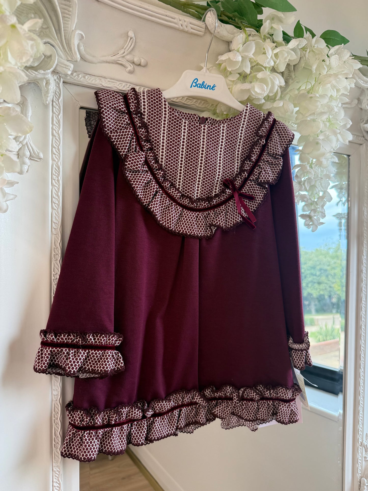 Babine Dark Red dress