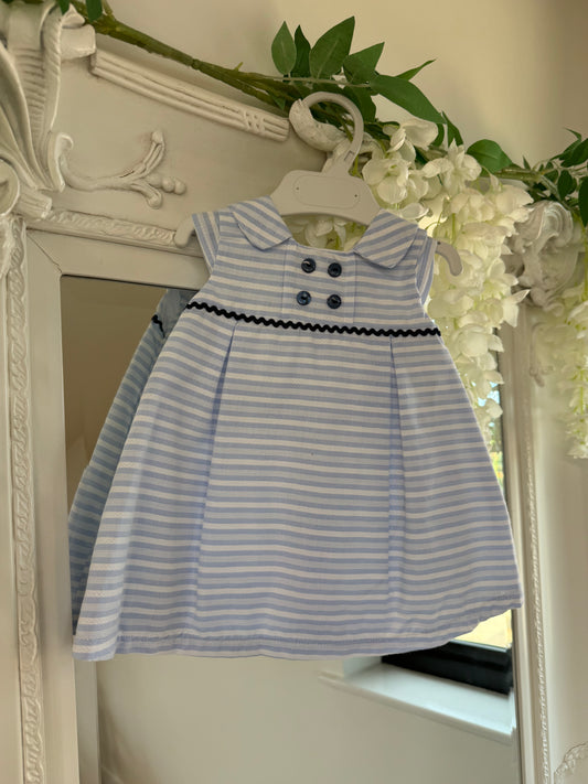 Alber Blue Stripe Dress