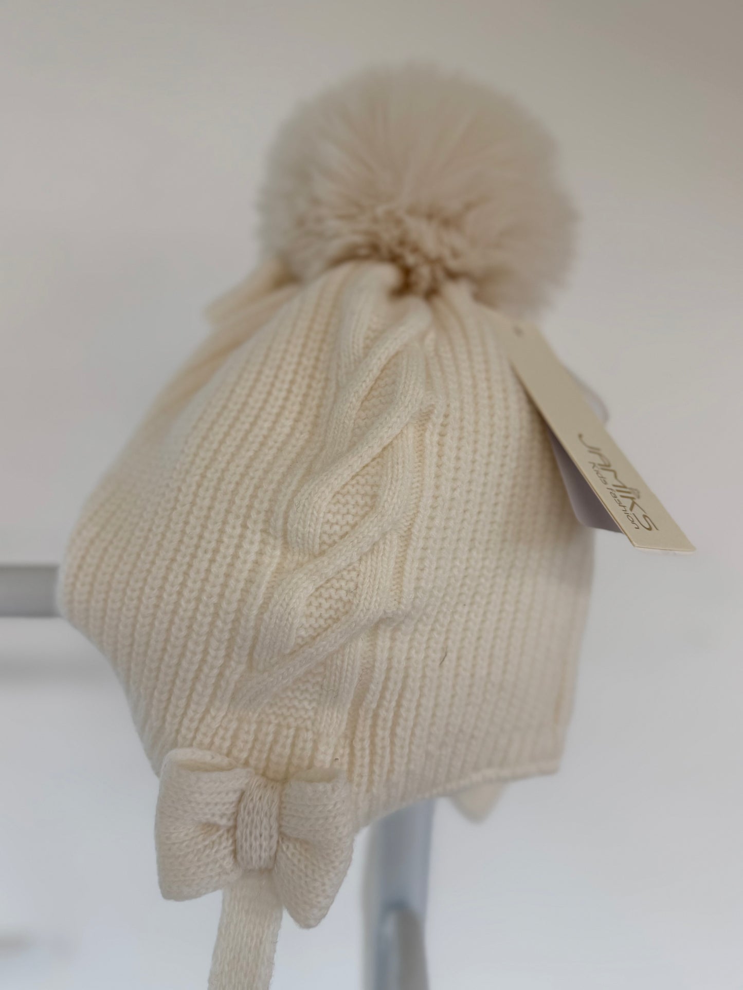 Jamiks Maddie Bow Merino Wool Hat