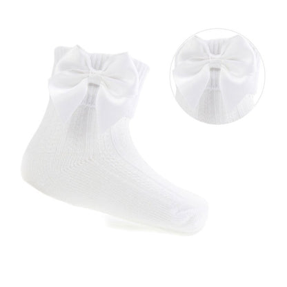 Soft Touch Ankle Bow Socks