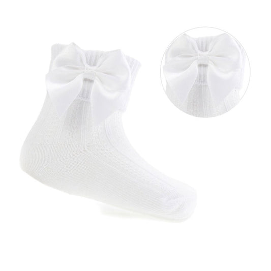 Soft Touch Ankle Bow Socks