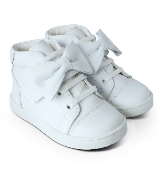 Tatiana High Top Bow Trainers