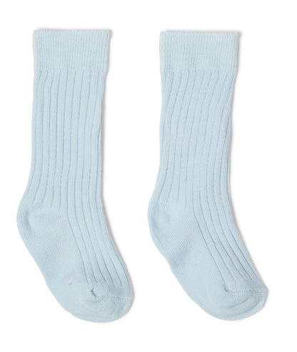 Ethan knee high ribbed socks