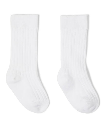 Ethan knee high ribbed socks