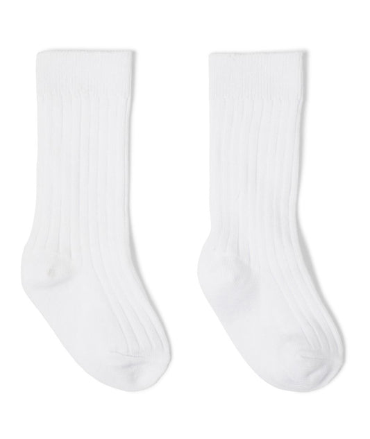 Ethan knee high ribbed socks