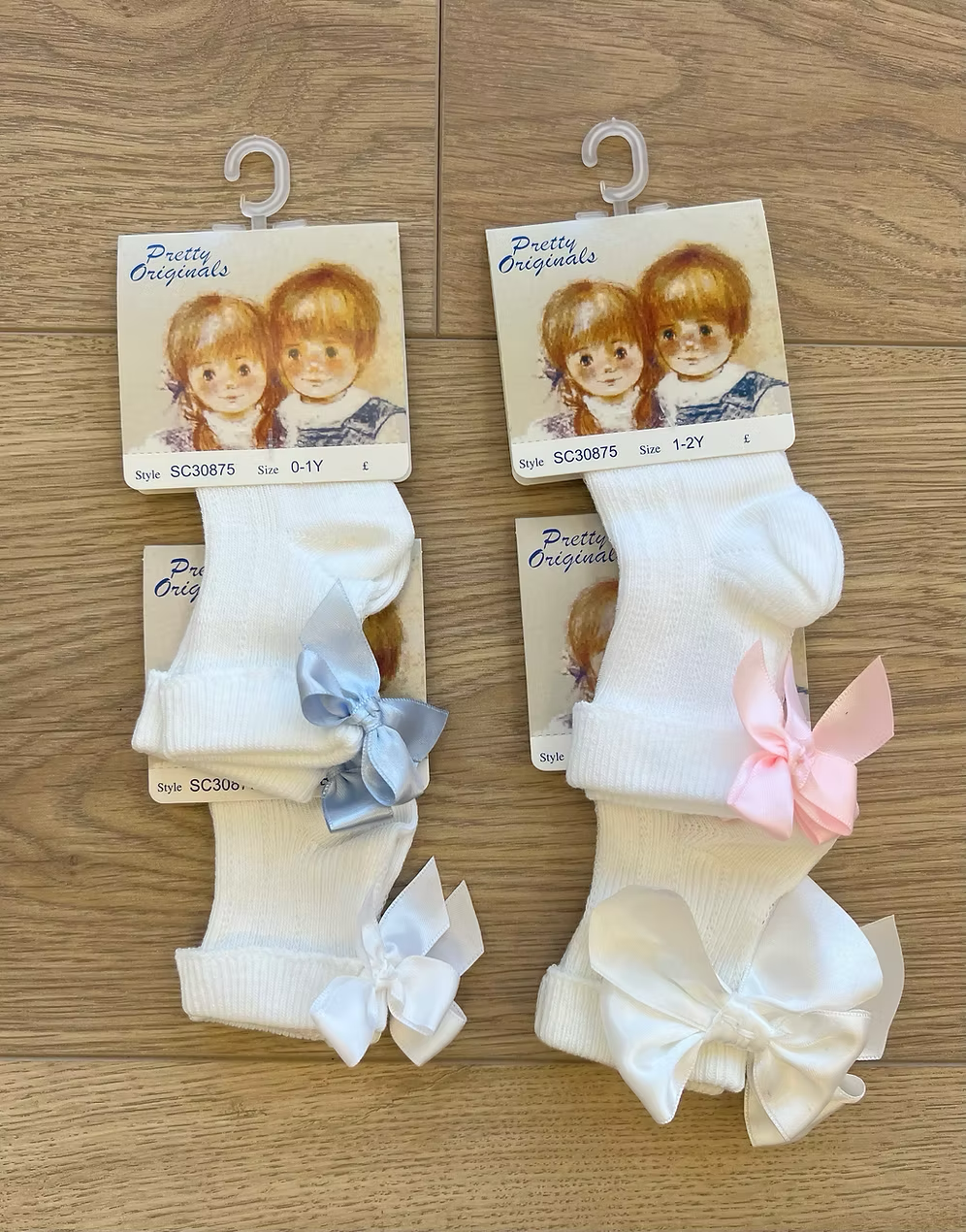 Pretty Originals Ankle Bow Socks
