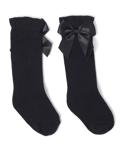 Victoria Knee High Bow Socks