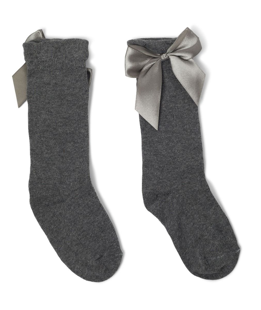 Victoria Knee High Bow Socks