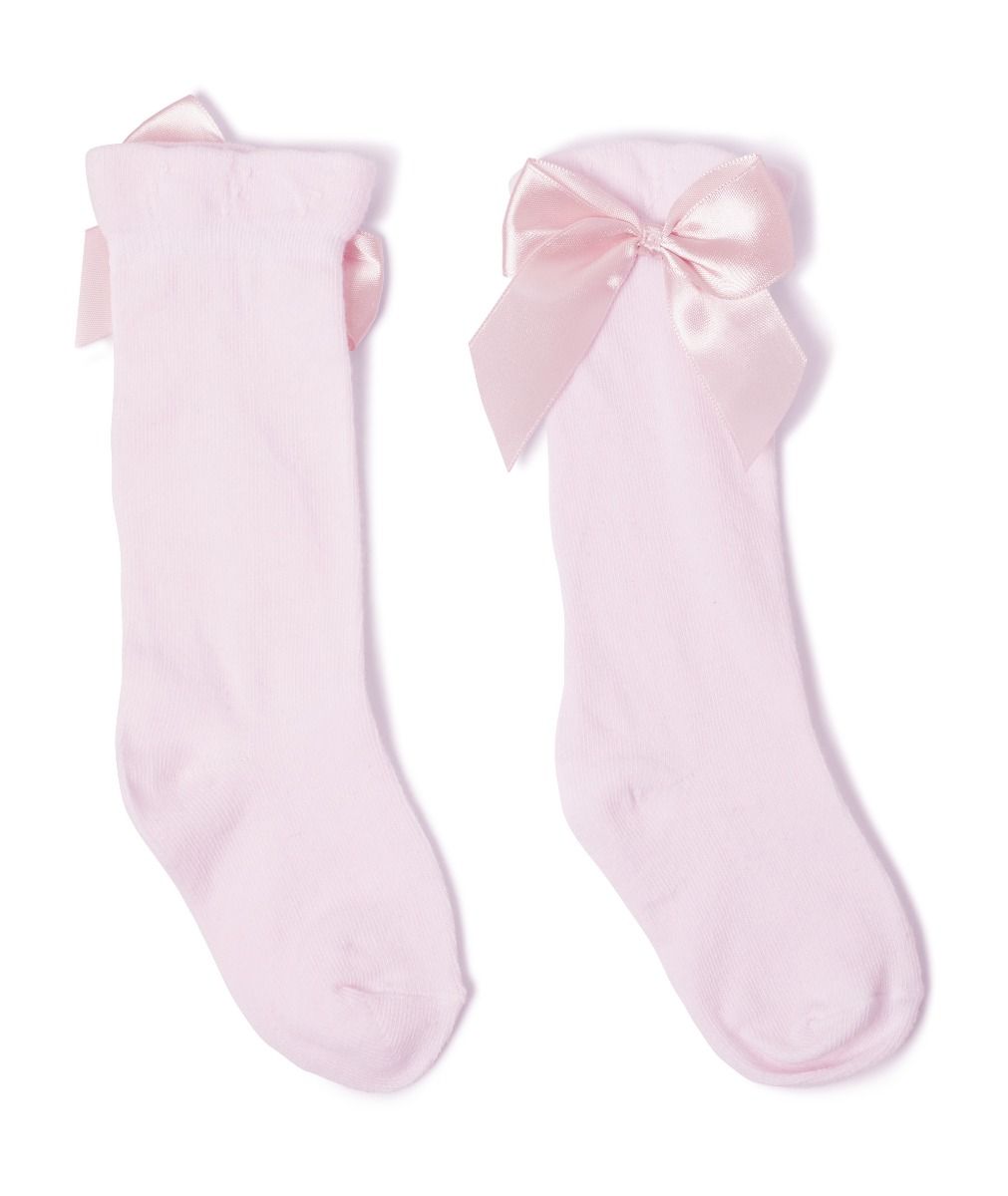 Victoria Knee High Bow Socks