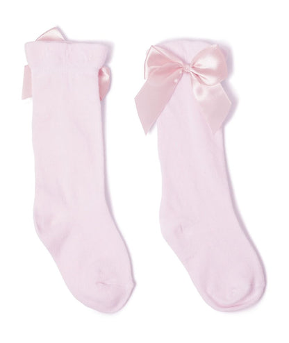 Victoria Knee High Bow Socks