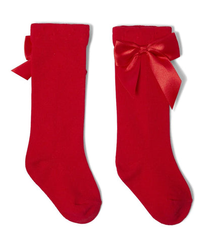 Victoria Knee High Bow Socks
