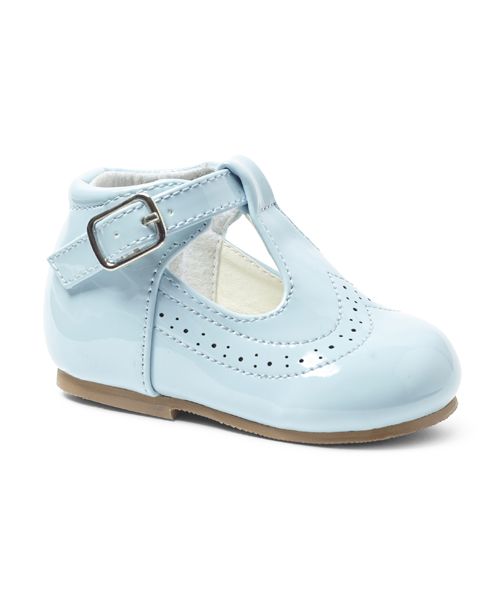 Sevva Blue T-Bar Shoes